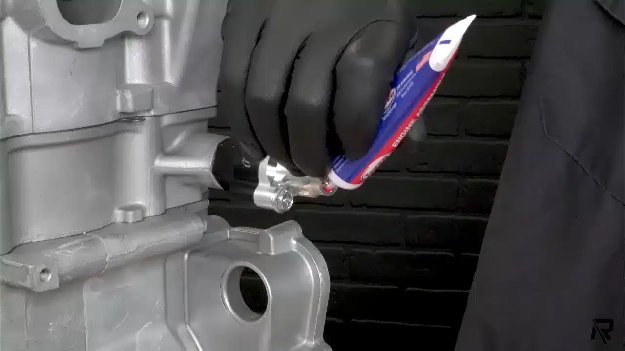 REV6 using engine thread sealant