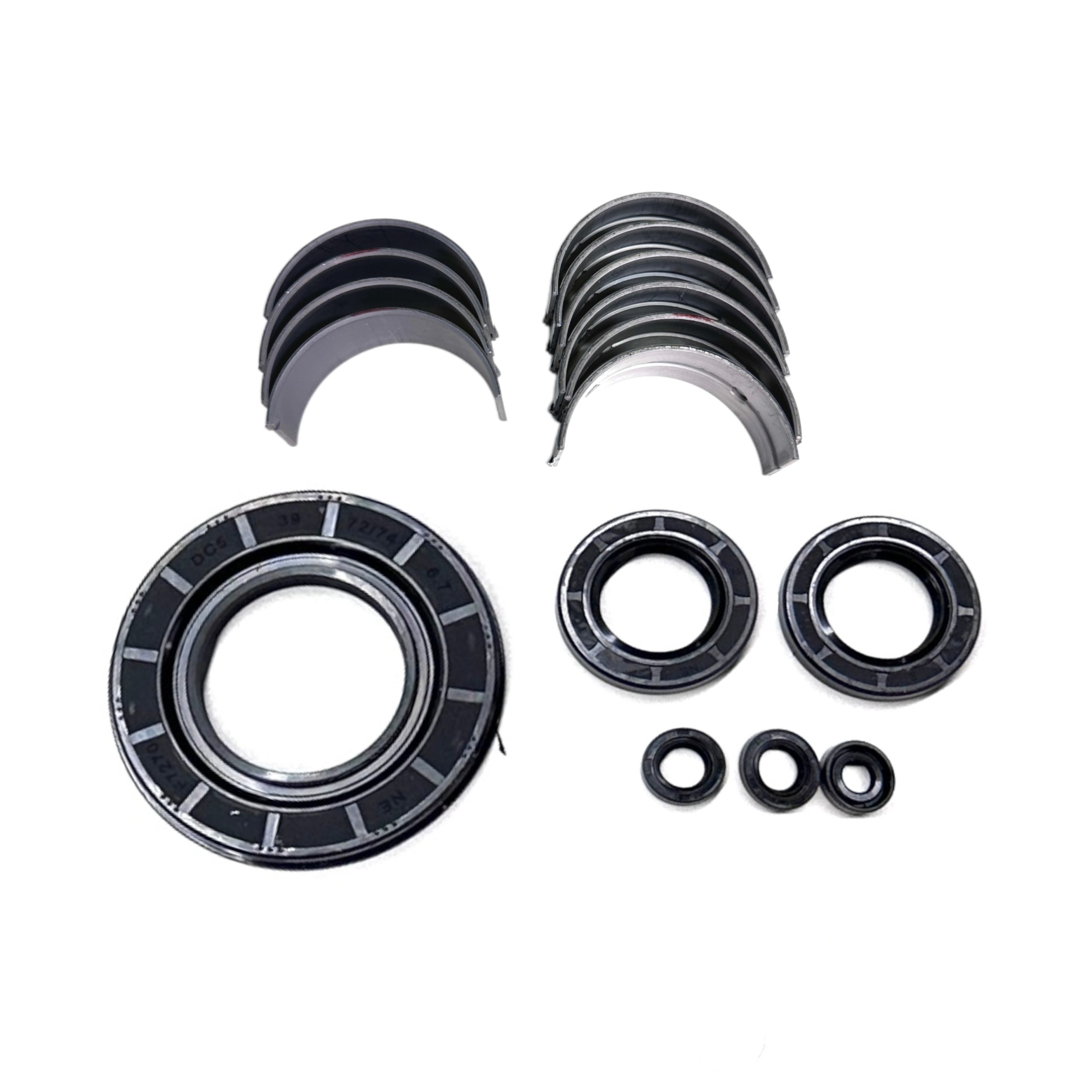 Honda Talon 1000 Complete Bearing & Seal Kit This Kit Includes: (4) Connecting Rods Bearings (Brown) 13216-MJP-G51 (6) Crankshaft Bearings (Brown) 13315-HL4-003 (1) Oil Seal Set