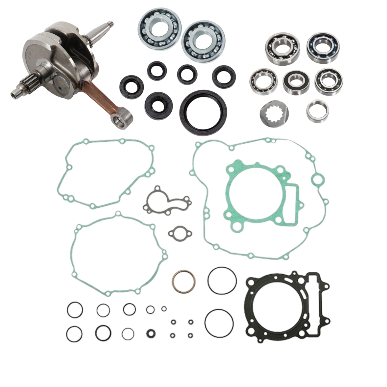 Complete Engine Gasket Kit For Yamaha YFZ450 2004-2009 - Top - View #10