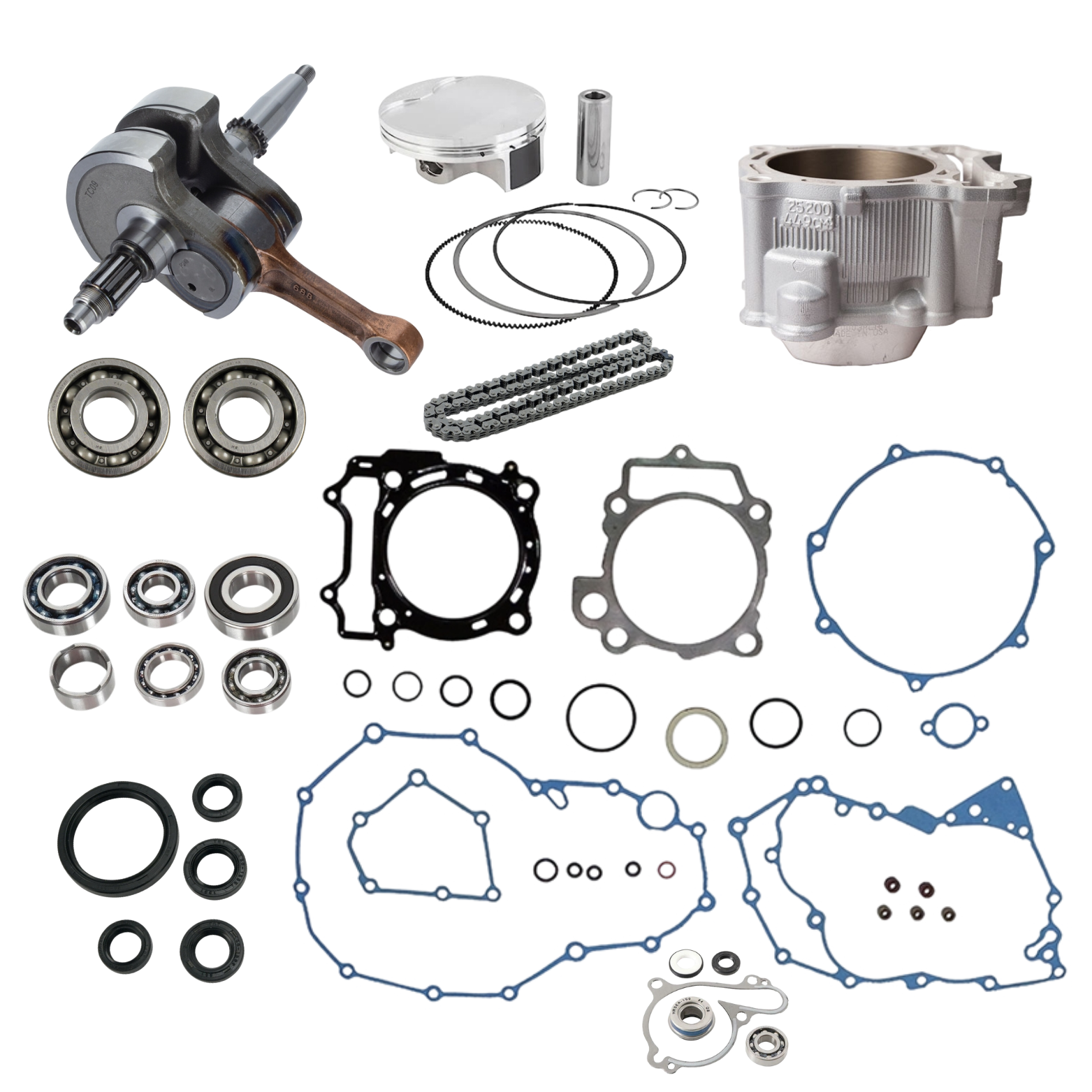 1988-1989 Yamaha YZ250 Outlaw OR3785 Complete Full Engine Gasket Set Dirt Kit | Outlaw Racing 1988-1989 Yamaha YZ250 Outlaw OR3785 Complete Full Engine Gasket Set Dirt Kit | Outlaw Racing
