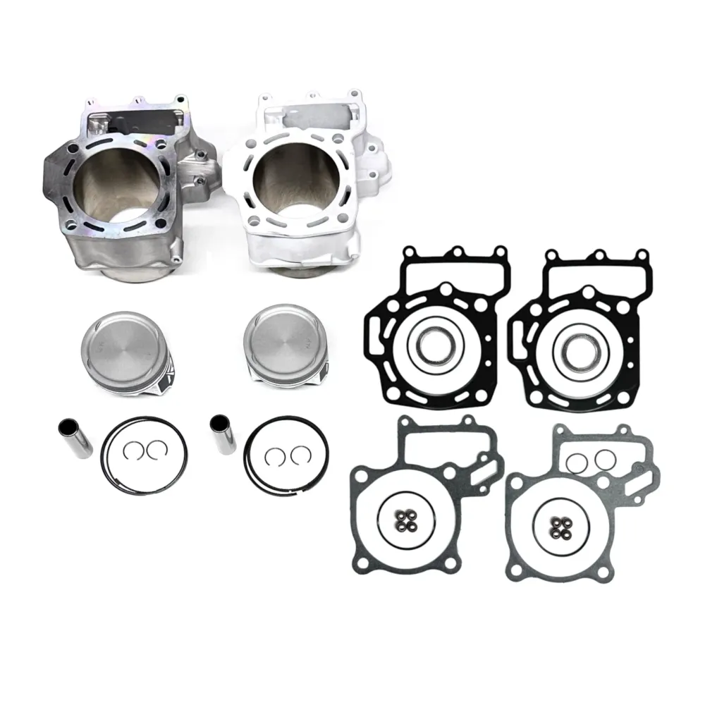2013 Kawasaki Teryx 750 KRF750 complete top end rebuild kit with front cylinder, rear cylinder, STD piston kits, and top end gasket kit